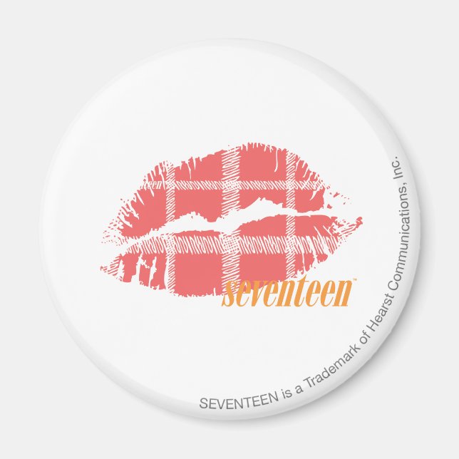 Aimant Rose plis (Devant)