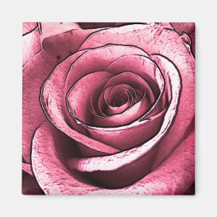 Aimant Rose Rose