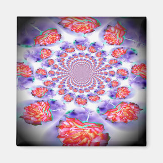 Aimant Rose rose tourbillon