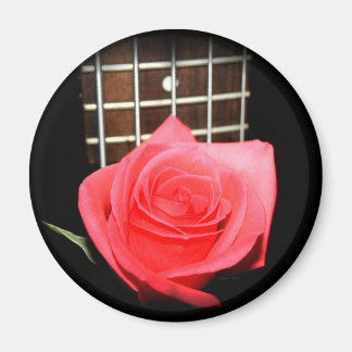 Aimant Rose rouge rose rose rose rose cinq cordes panneau