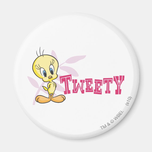 Aimant Rose "TWEETY™" (Devant)