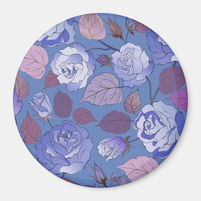 Aimant Roses 32 (Devant)