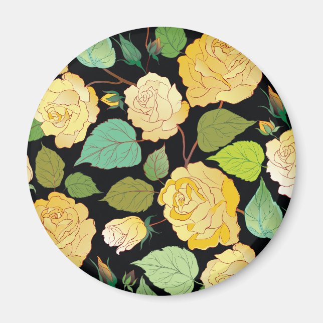 Aimant Roses 8 (Devant)