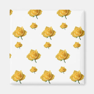 Aimant Roses jaunes