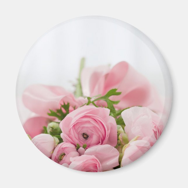 Aimant Roses roses mariage (Devant)