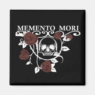 Aimant Roses rouges Memento mori
