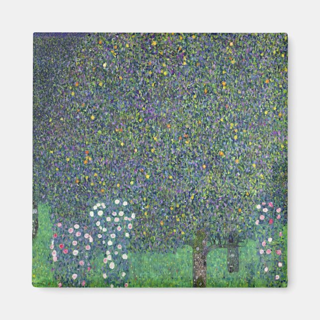 Aimant Roses sous les arbres, c.1905 (Devant)