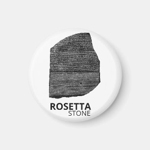 Aimant Rosetta Stone : Hiéroglyphes Langue Égypte Ancienn