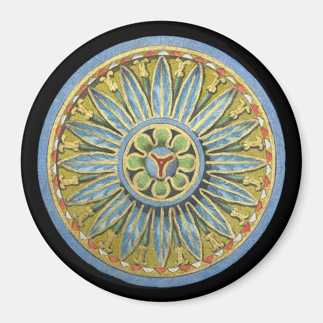 Aimant Rosette architecturale antique n° 2 (Devant)
