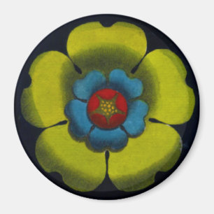 Aimant Rosette architecturale n° 6
