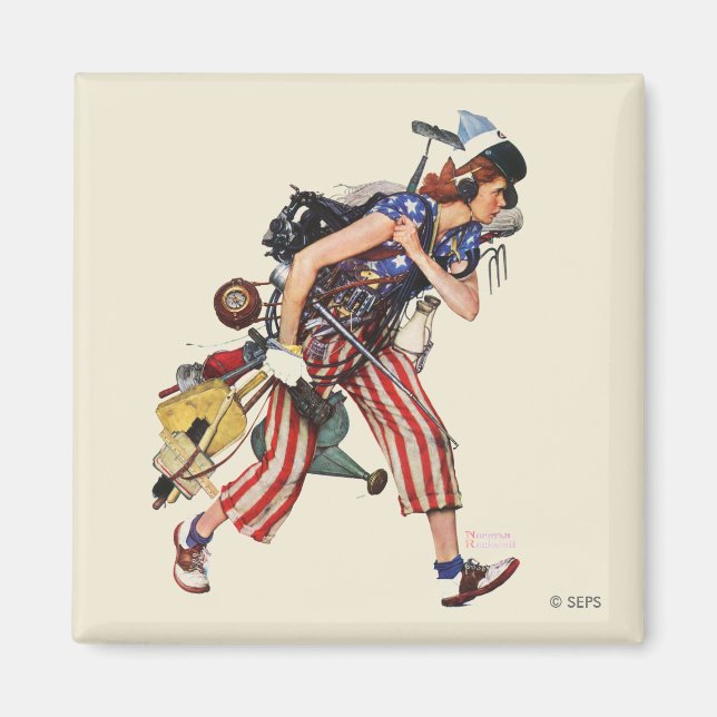 Aimant Rosie à la Secourt (Devant)