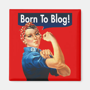 Aimant Rosie Le Riveter Est Né Sur Le Blog