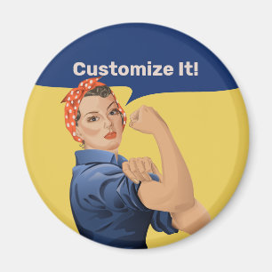 Aimant Rosie the Riveter