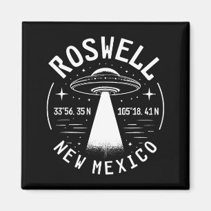 Aimant Roswell Nouveau-Mexique Alien Ufo Zone 51