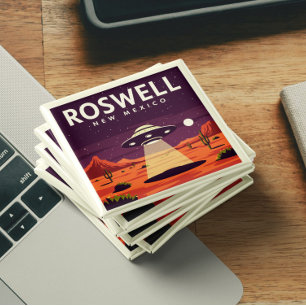 Aimant Roswell Nouveau-Mexique vintage