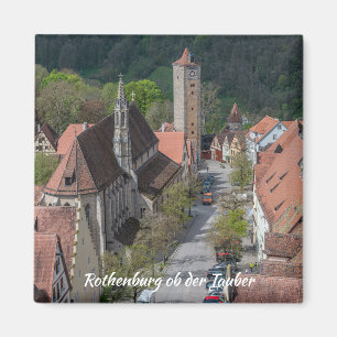 Aimant Rothenburg ob der tauber vieille ville d'en haut