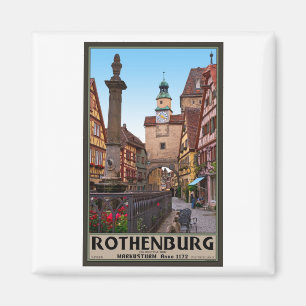 Aimant Rothenburg od Tauber - Markusturm