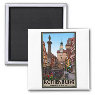 Aimant Rothenburg od Tauber - Markusturm