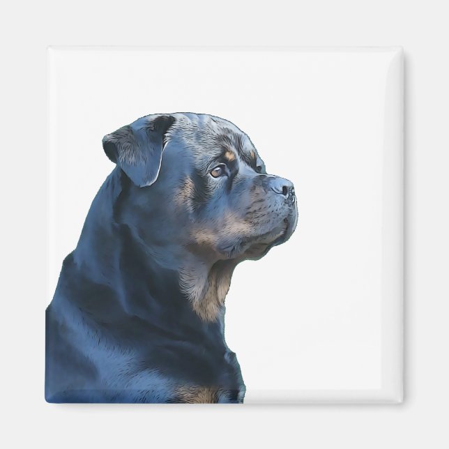 Aimant Rottweiler (Devant)