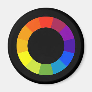 Aimant roue couleur
