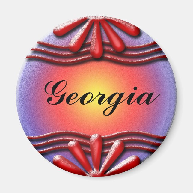 Aimant Rouge (Devant)