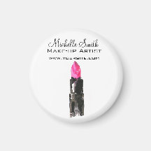 Rouge à lèvres rose et noir chic maquillage