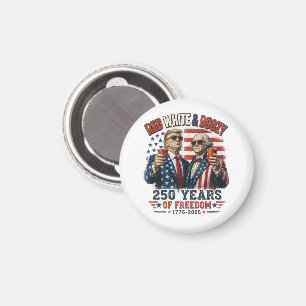Aimant Rouge Blanc Boozy Trump George Washington 250