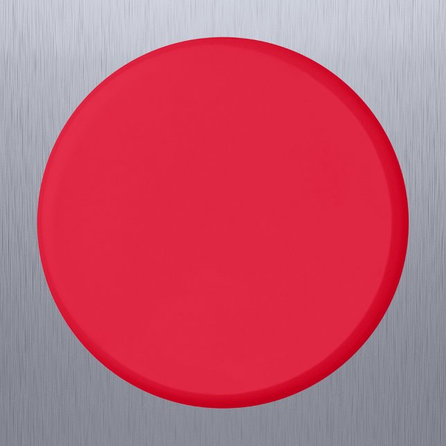 Aimant Rouge Cadmium Couleur Uni (Créateur téléchargé)