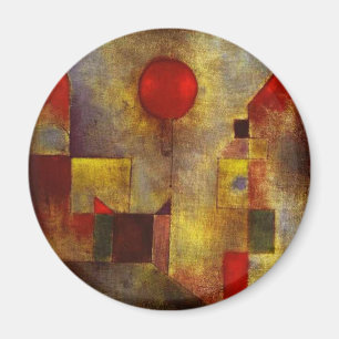 Aimant rouge de ballon de Paul Klee