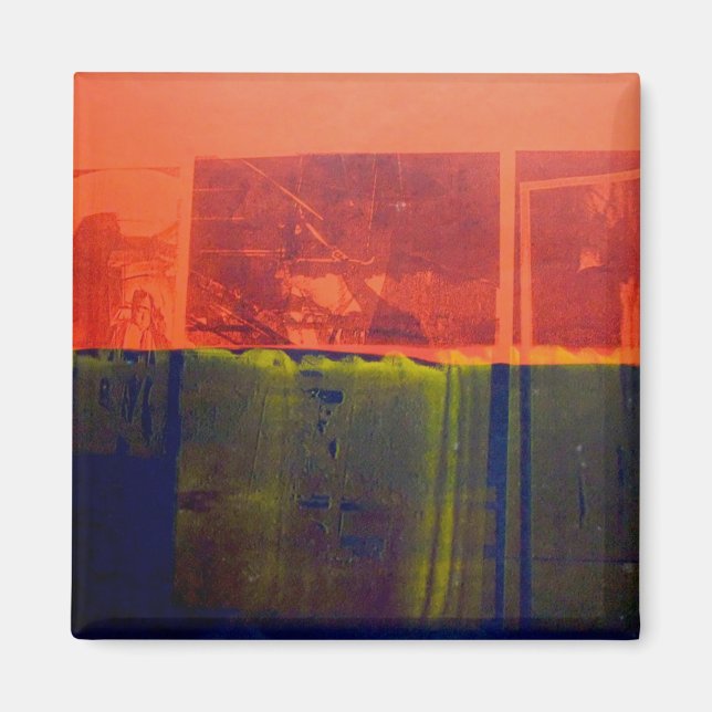 Aimant Rouge et bleu (Devant)