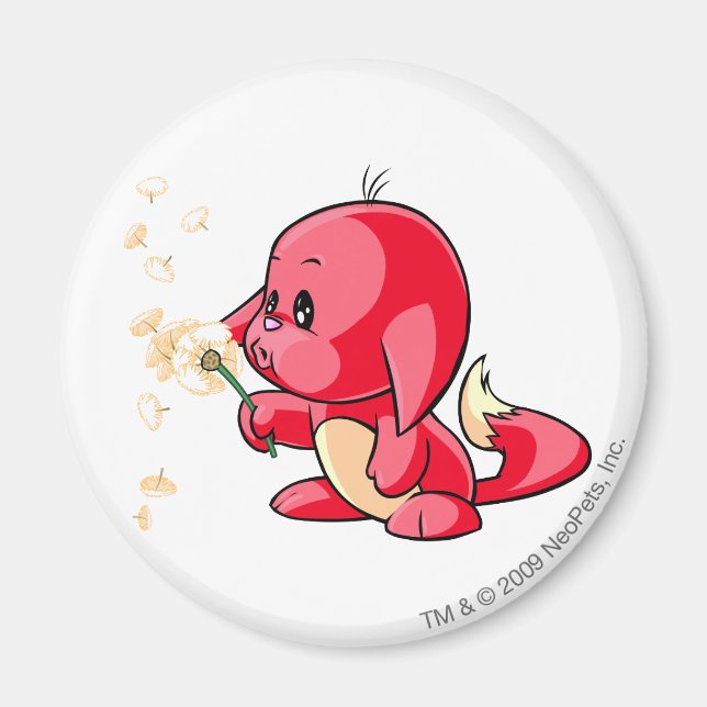 Aimant Rouge Kacheek (Devant)