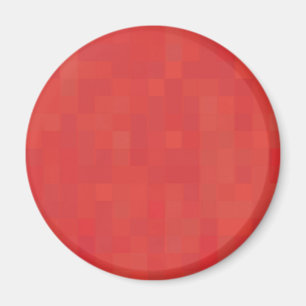Aimant Rouge subtil minimaliste, élégant motif moderne