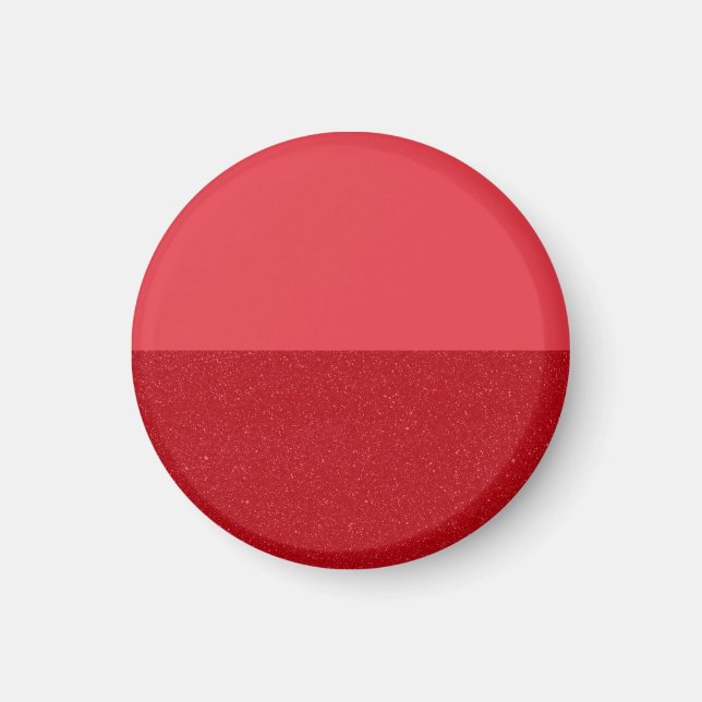 Aimant Rouge Tomate Personnalisé – Finition Mate e (Devant)