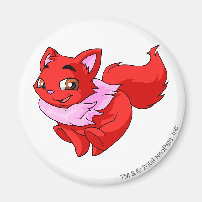 Aimant Rouge Wocky (Devant)