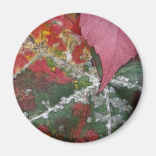 Aimant rouille de l'automne (Devant)