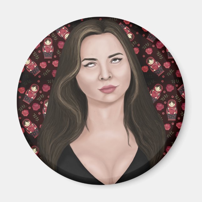 Aimant Rouleau des yeux (Devant)