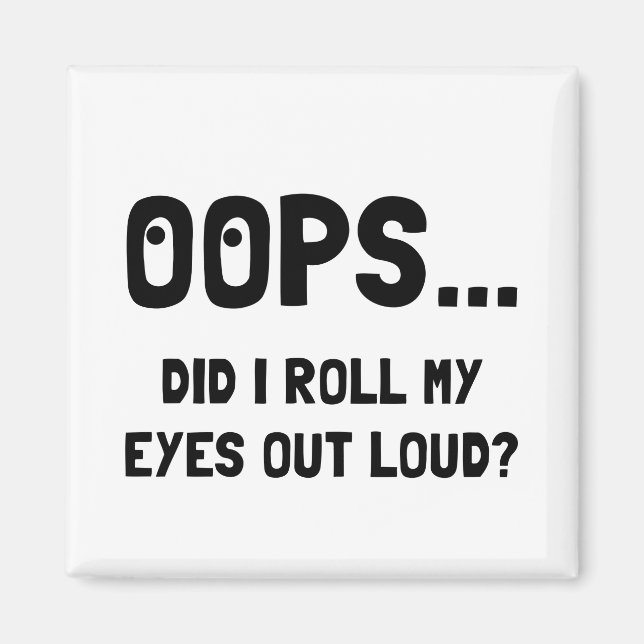 Aimant Rouleau des yeux (Devant)