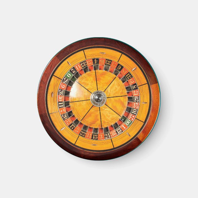Aimant Roulette classique Roulette magnétique ronde (Devant)