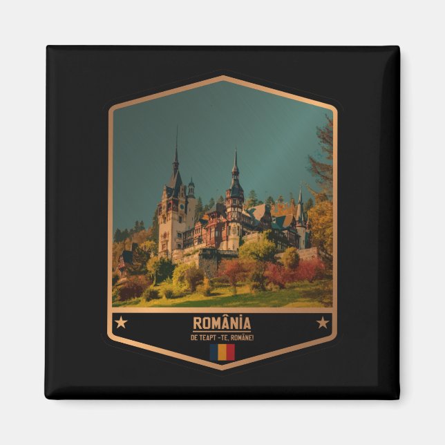 Aimant Roumanie (Devant)