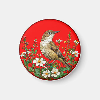 Aimant roussserolle effarvatte oiseau