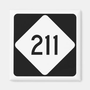 Aimant Route 211 de la Caroline du Nord