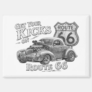 Aimant Route 66