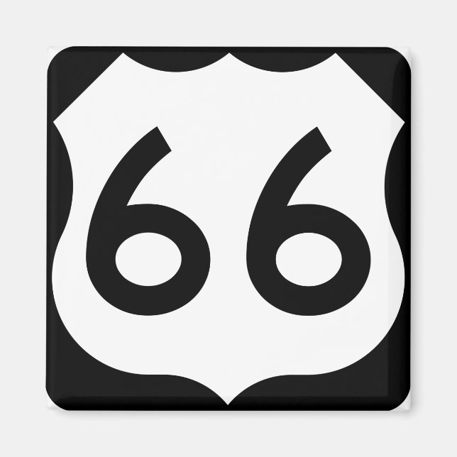 Aimant Route 66 (Devant)