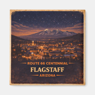 Aimant Route 66 Ciel Nocturne du Patrimoine de Flagstaff
