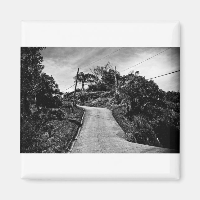 Aimant route en hauteur (Devant)