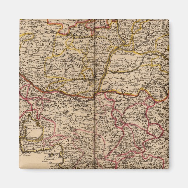 Aimant Route française (Devant)