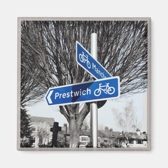 Aimant Route vers Prestwich (Devant)