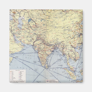 Aimant Routes commerciales Asie du Sud