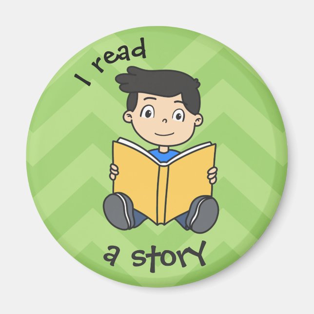 Aimant Routine quotidien pour enfants - Garçon (Devant)