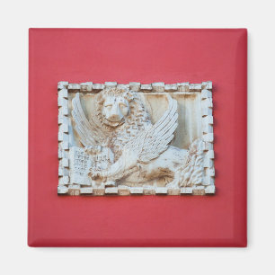 Aimant Rovinj Croatie archite de la plaque de lion ailé v